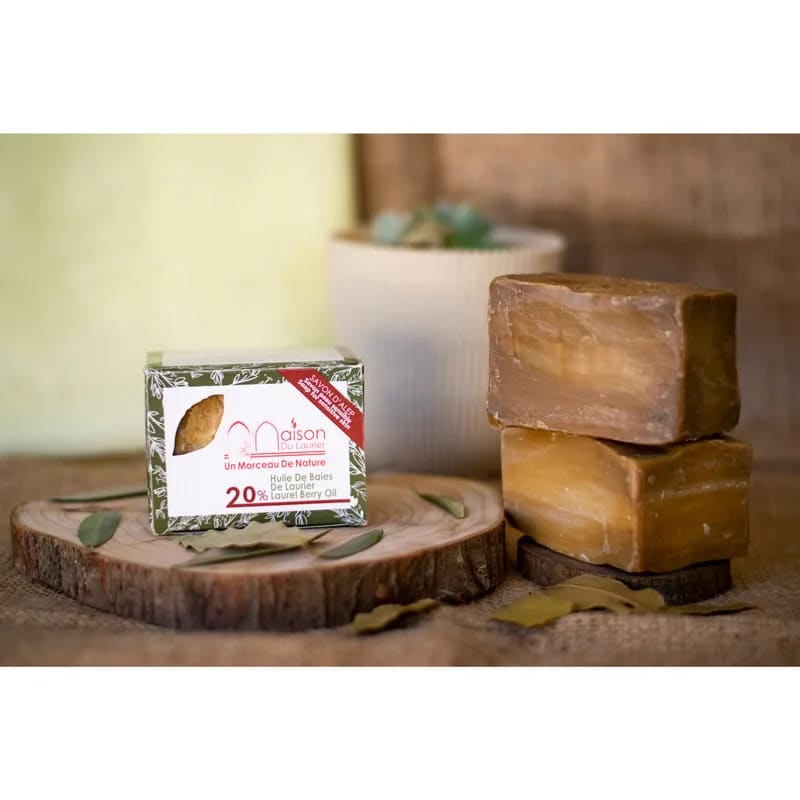 Maison du Laurier Aleppo Soap 20% - 200g