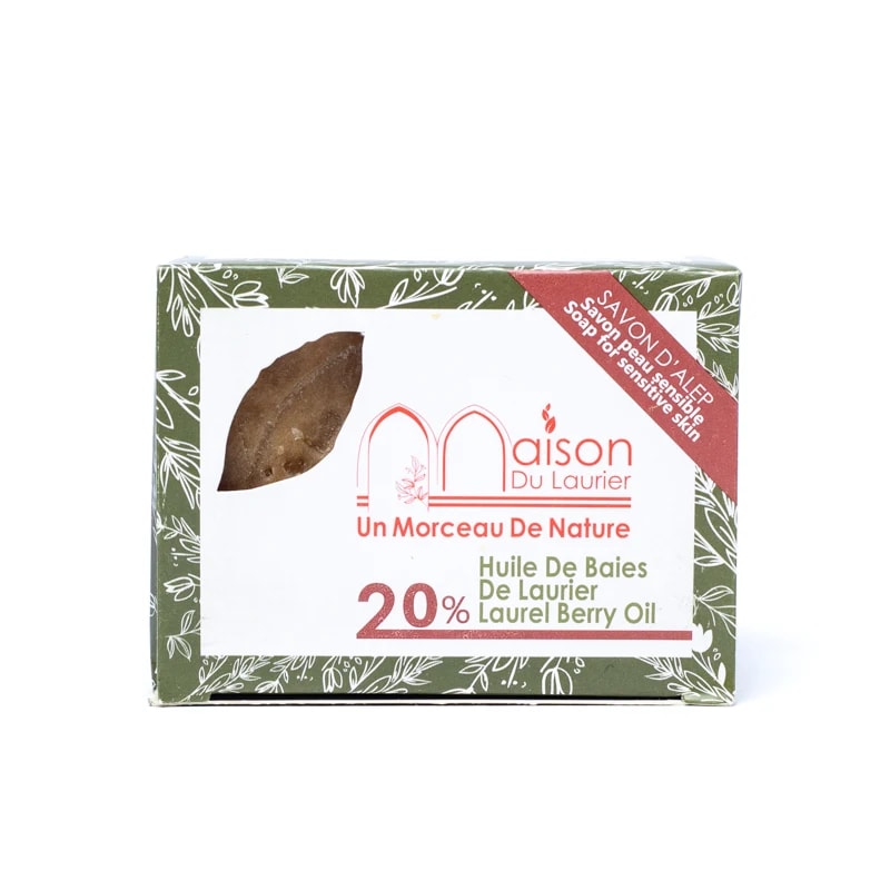 Maison du Laurier Aleppo Soap 20% - 200g