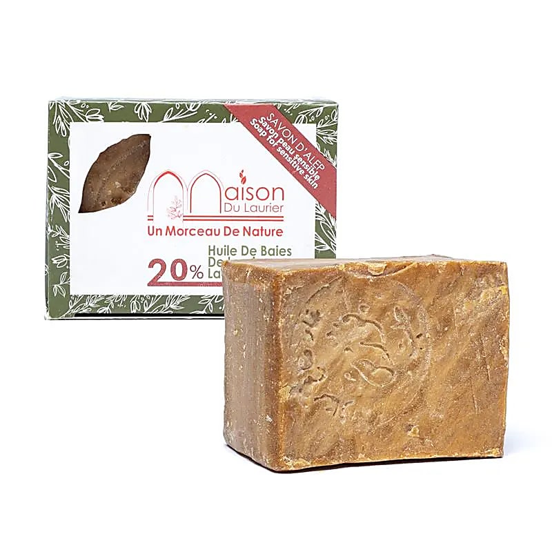 Maison du Laurier Aleppo Soap 20% - 200g